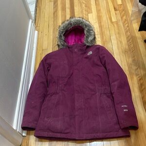 NORTHFACE girls jackets need to be cleaned otherwise perfect XL